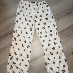 Brandy Melville Cartoon Animal Print Pajama Lounge Pants One Size